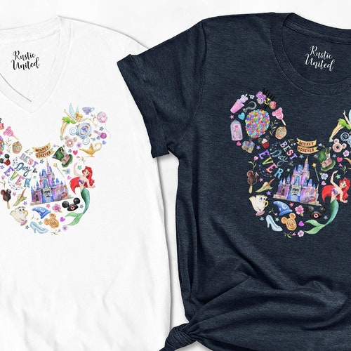 Mickey Ears Disneyworld, Disney Shirt For Women, Disneyland Shirt For Family, Girls Disney Vacation Tee, Family Matching Disney Trip Shirt