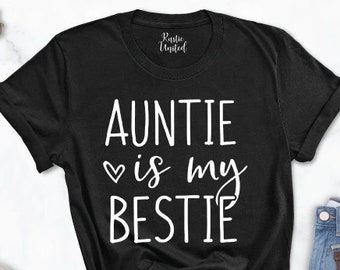 Auntie is My Bestie - Etsy