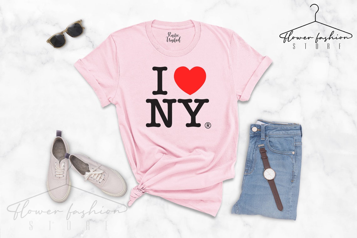 I love New York Shirt I Love New York Logo Tee ILNY Screen | Etsy