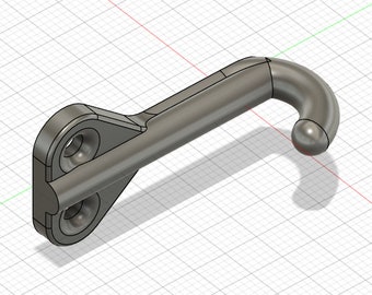 Digital File Download!! Instant Download - 2 screw hook 3d print download