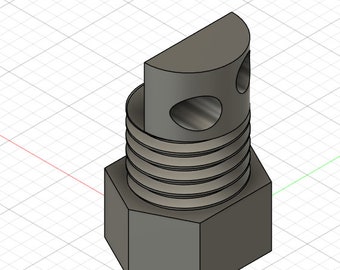 Digital File Download!! Instant Download - Frankenstein neck bolts download STL