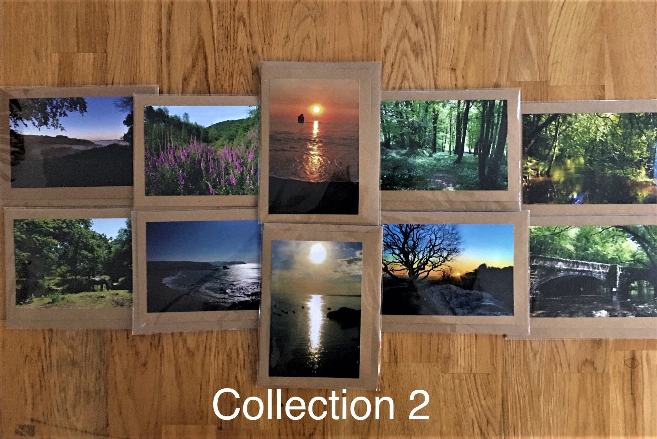Packs of 10 Handmade Photo Greetings Cards Devon Landscapes Etsy.de