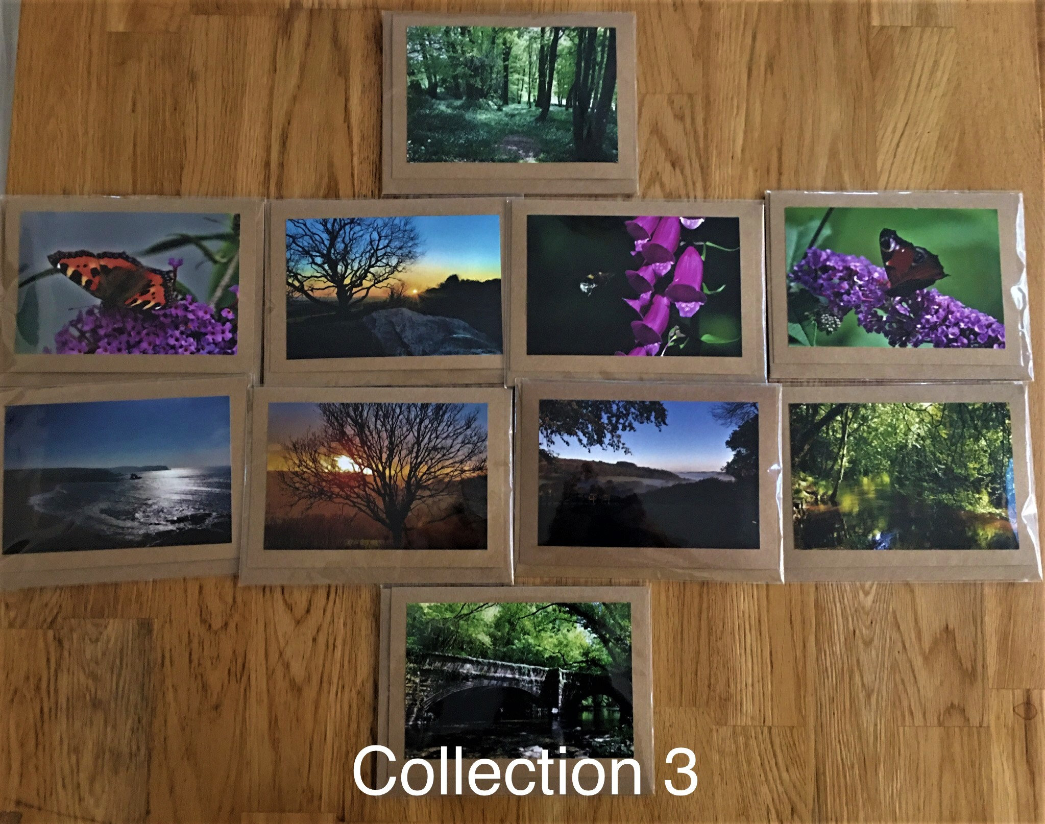 Packs of 10 Handmade Photo Greetings Cards Devon Landscapes Etsy.de
