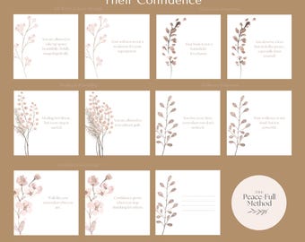 50 Healing Quotes for Women Rebuilding Their Confidence | Printable affirmation cards | Mindfulness