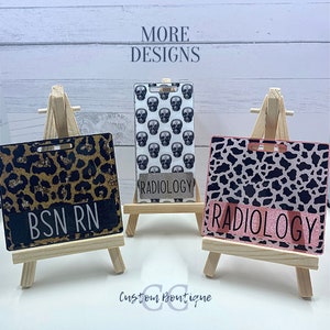 Insigne personnalisé Buddy - Leopard Badge Buddy - LGBTQ Badge Buddy - Squelette Badge Buddy - Marker Parker - ID Badge - Badge Identifier
