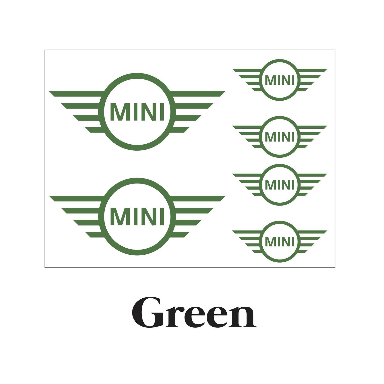 MINI COOPER Car Decals / Vinyl Sticker / Bumper Sticker - Etsy UK