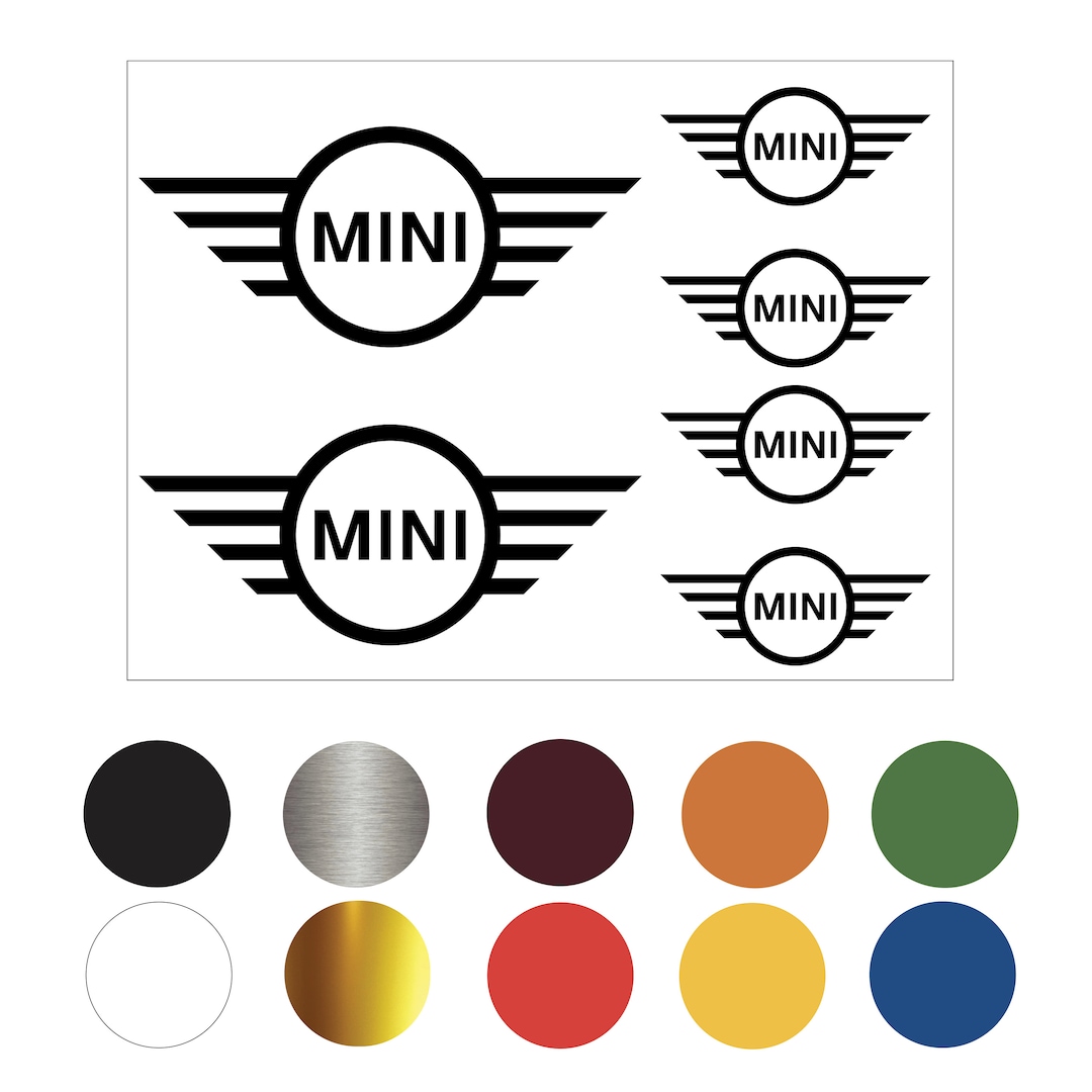 MINI COOPER Car Decals / Vinyl Sticker / Bumper Sticker Etsy