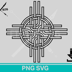 Zia Celtic Knot digital download, svg, ai, png, pdf, psd, laser cut cricut files