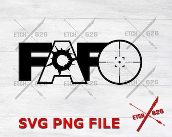 FAFO iykyk logo digital files, cricut, cnc, silhouette svg, files
