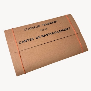 WW2 French Ration Book Holder, Carte d'Alimentation, Classeur Ravitaillement Reproduction