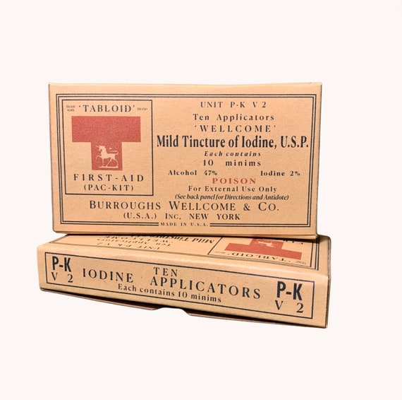 米国の第二次世界大戦医療キット車両用救急箱4個セット複製 - Etsy 日本 