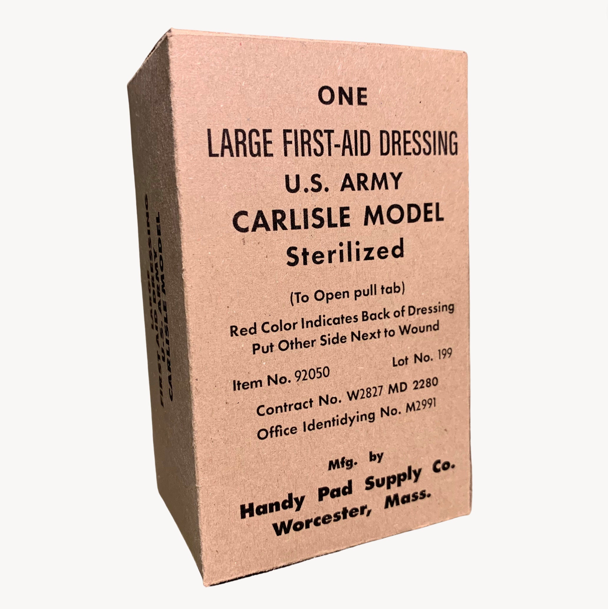 Large Carlisle Bandage Dressing, for WW2 US Medical Kit, Vehicle First Aid,  Reproduction -  Canada