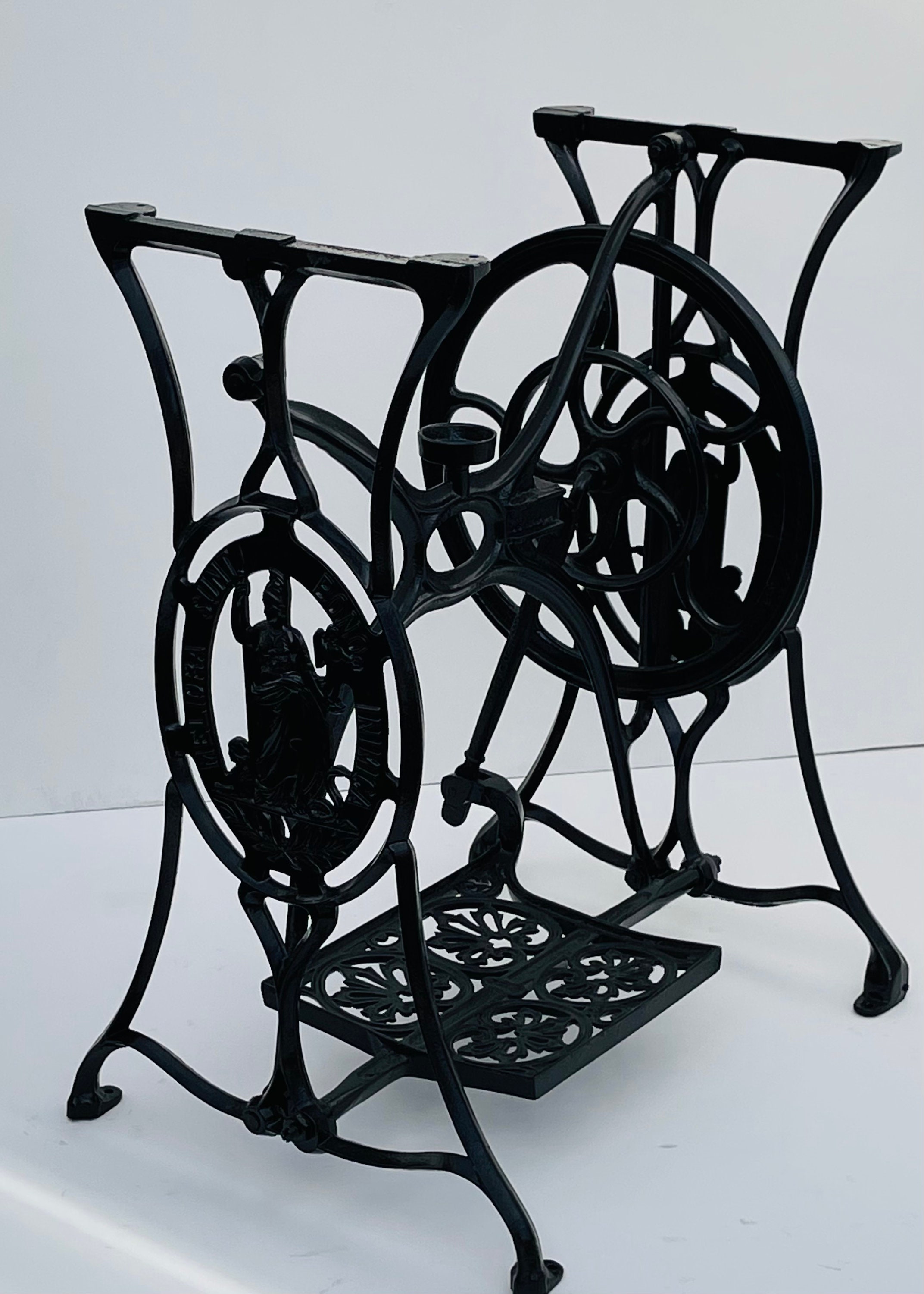 Minerva Singer type sewing machine legs stand treadle Etsy