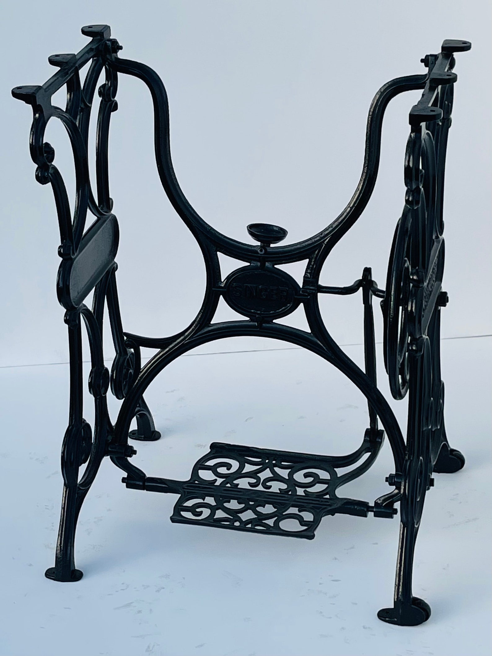 Singer Sewing Machine Legs Stand Treadle Tableauthentic Etsy UK