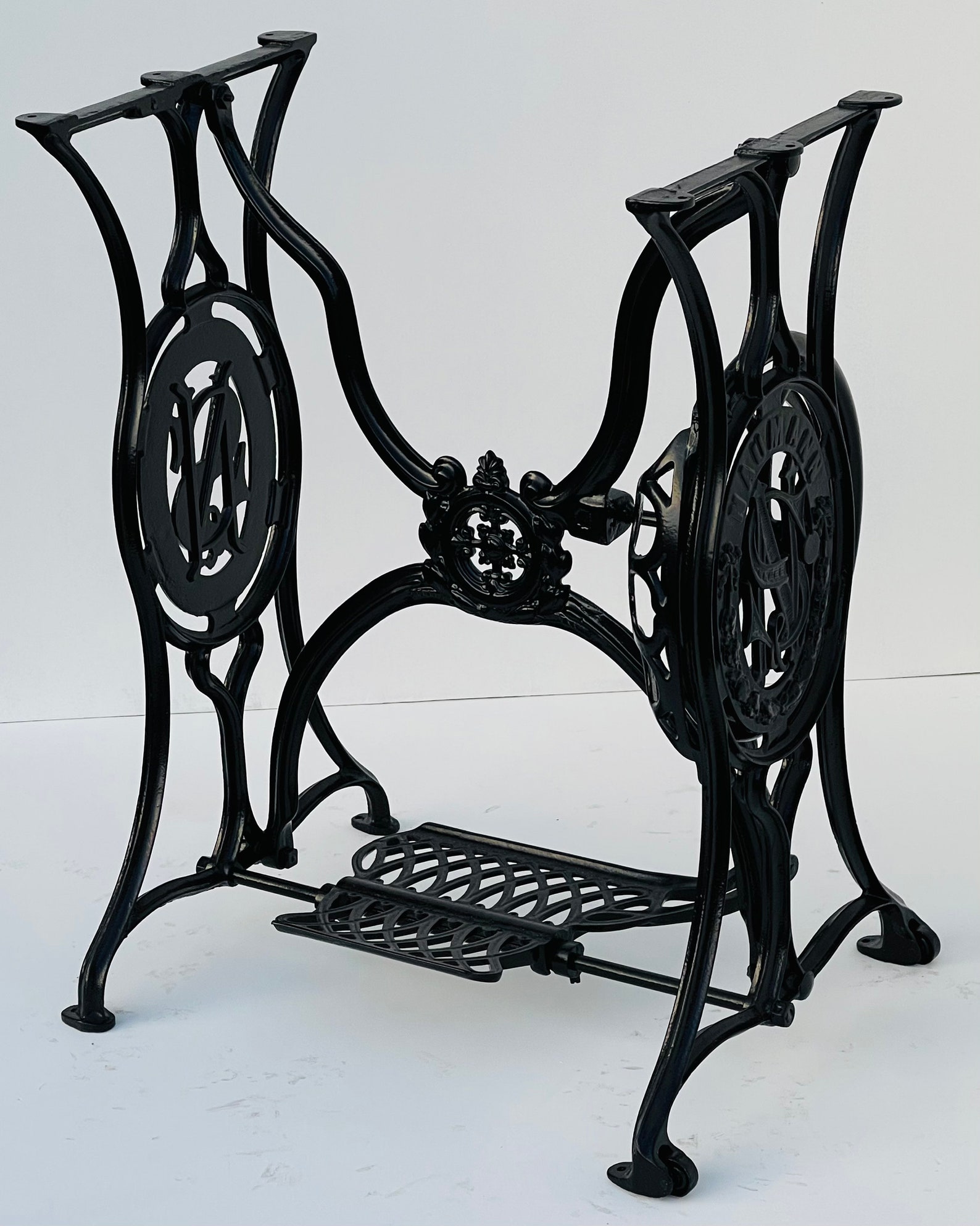 Naumann Singer Type Sewing Machine Legs Stand Treadle Etsy