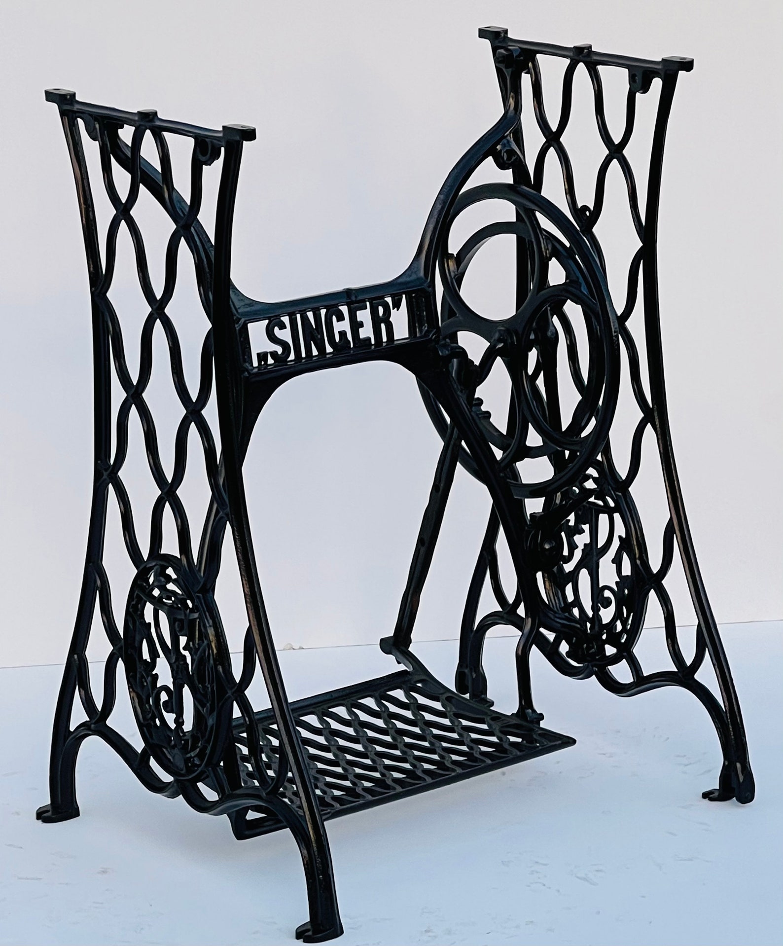 Singer sewing machine legs stand treadle tableAuthentic Etsy