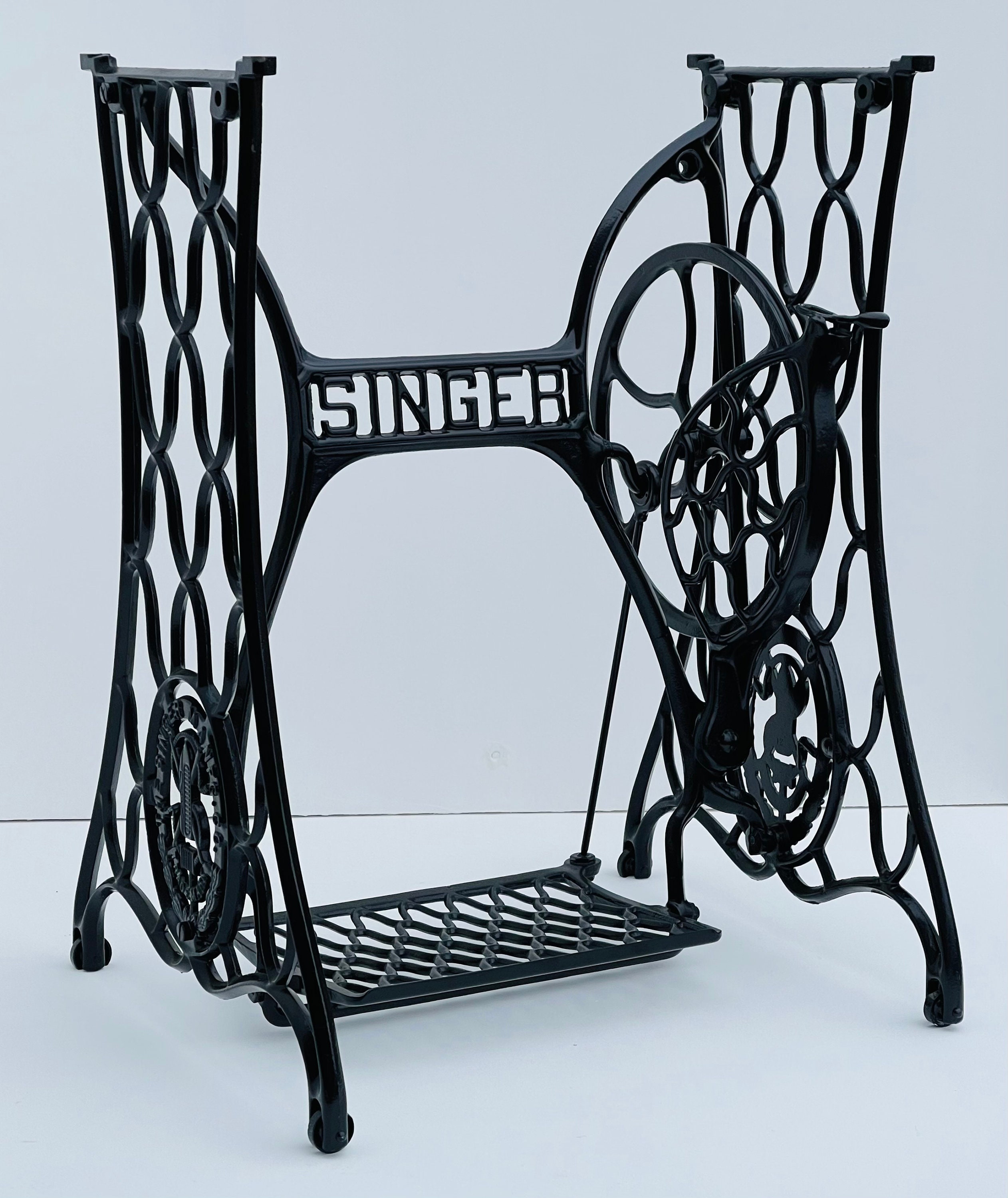Singer sewing machine legs stand treadle tableAuthentic Etsy