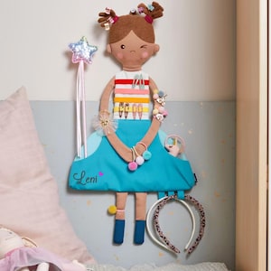 Styling Stella Utensilo für Mädchen, Aufbewahrung für Haarschmuck, Haargummis, Deko, Kinderzimmer Utensilo-Puppe VERSANDKOSTENFREI - 1421352