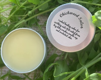 Chickweed Salve/ Herbal He@l1ng Salve/ Handcrafted