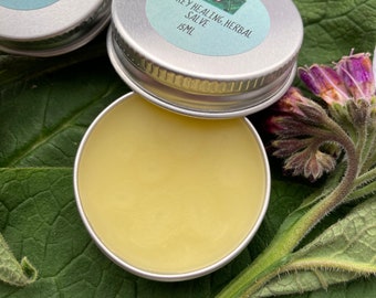 Comfrey Salve/he@ling herbal salve/handmade/natural