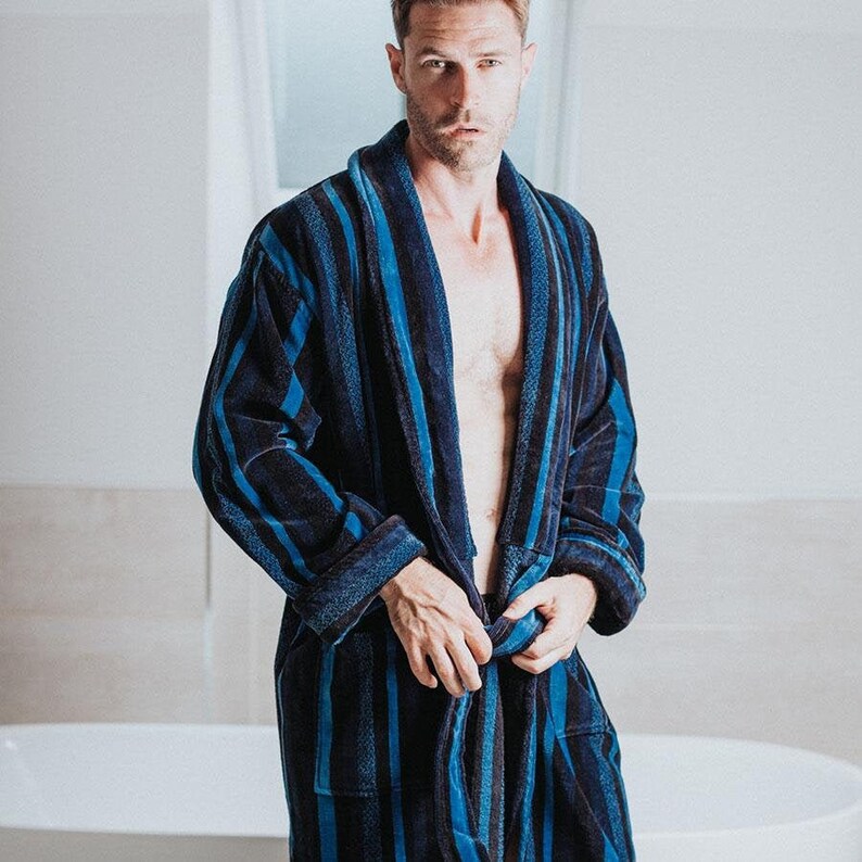 The Men's British Luxury Bathrobe Etsy