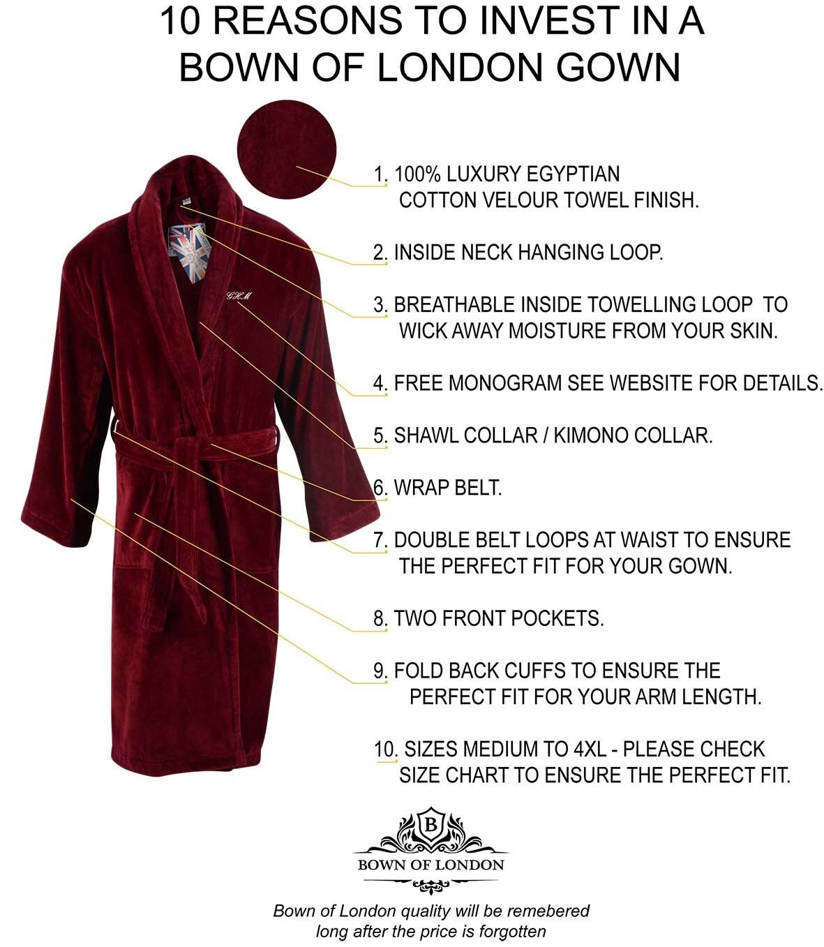 Men's Burgundy Velvet Dressing Gown Red Blue Smoking Jacket | Baturina  Homewear