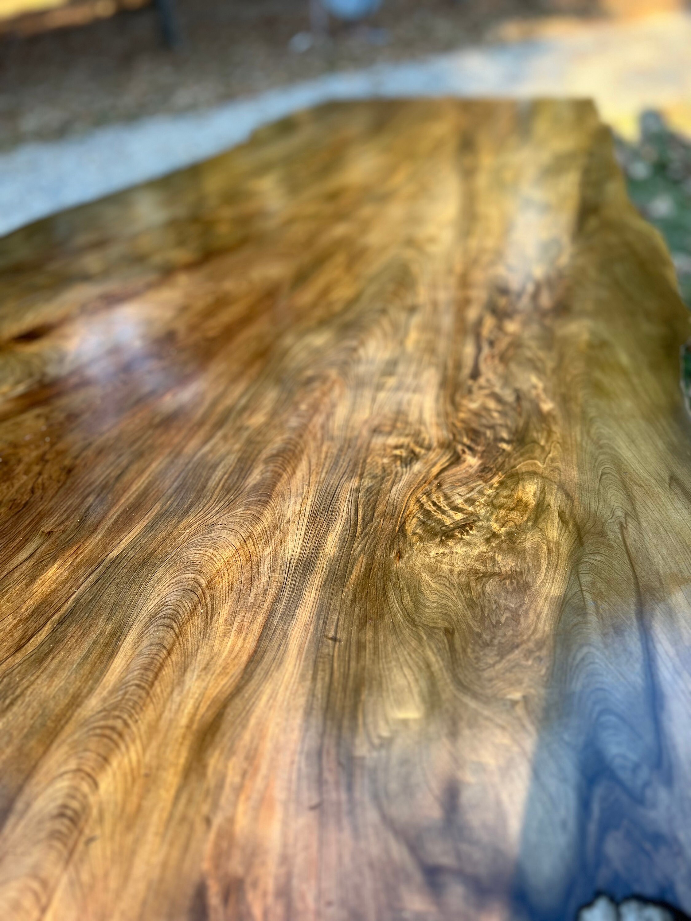 Custom Order Louisiana Sinker Cypress Solid Slab Dinning Table - Etsy