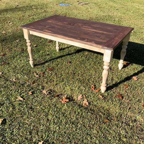 Antique Farm Table Etsy