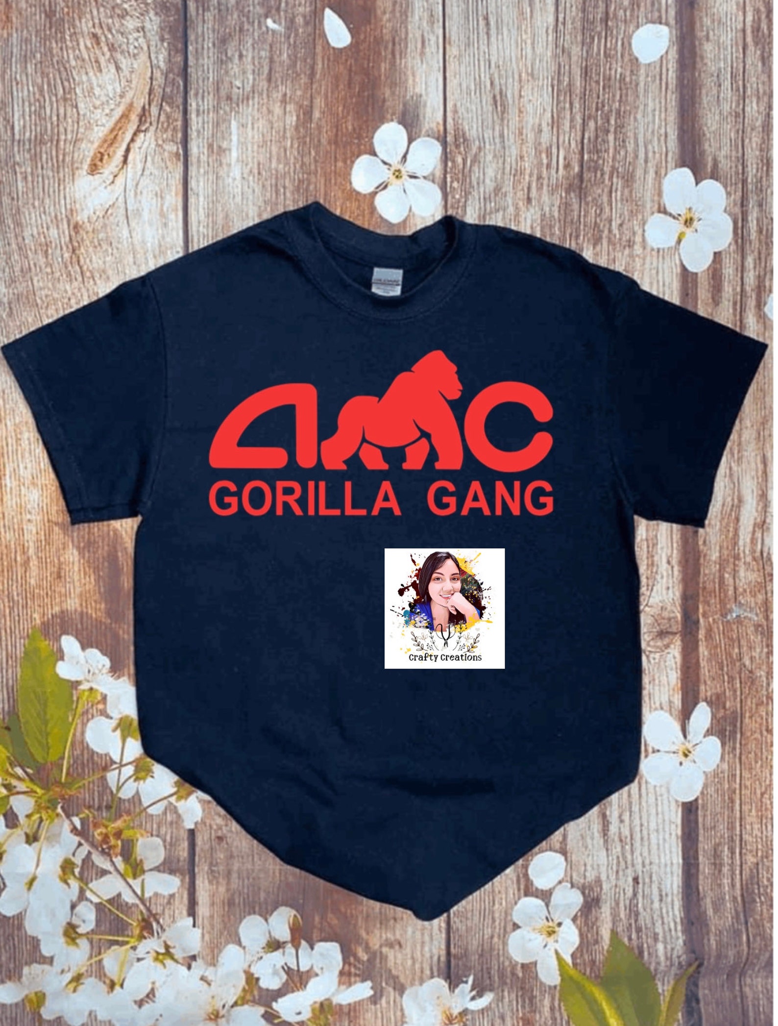 dark blue gingham shirt