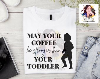 Coffee Toddler SVG, Mom Life Design (Digital Download)