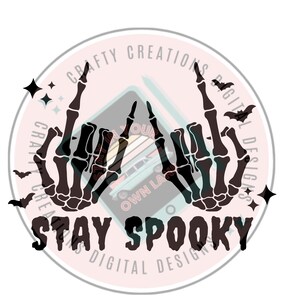 Stay Spooky, bats decal, spooky bitch, Car Decal, Halloween decal, spooky decals, spooky car decal, goth decals, Witchy Decal, Decal