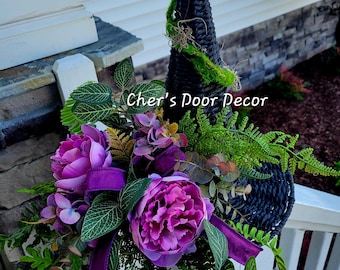 Arrangement, Witch Hat, Centerpiece, Trick or Treat, Decor, Halloween Decor, Hat, Halloween