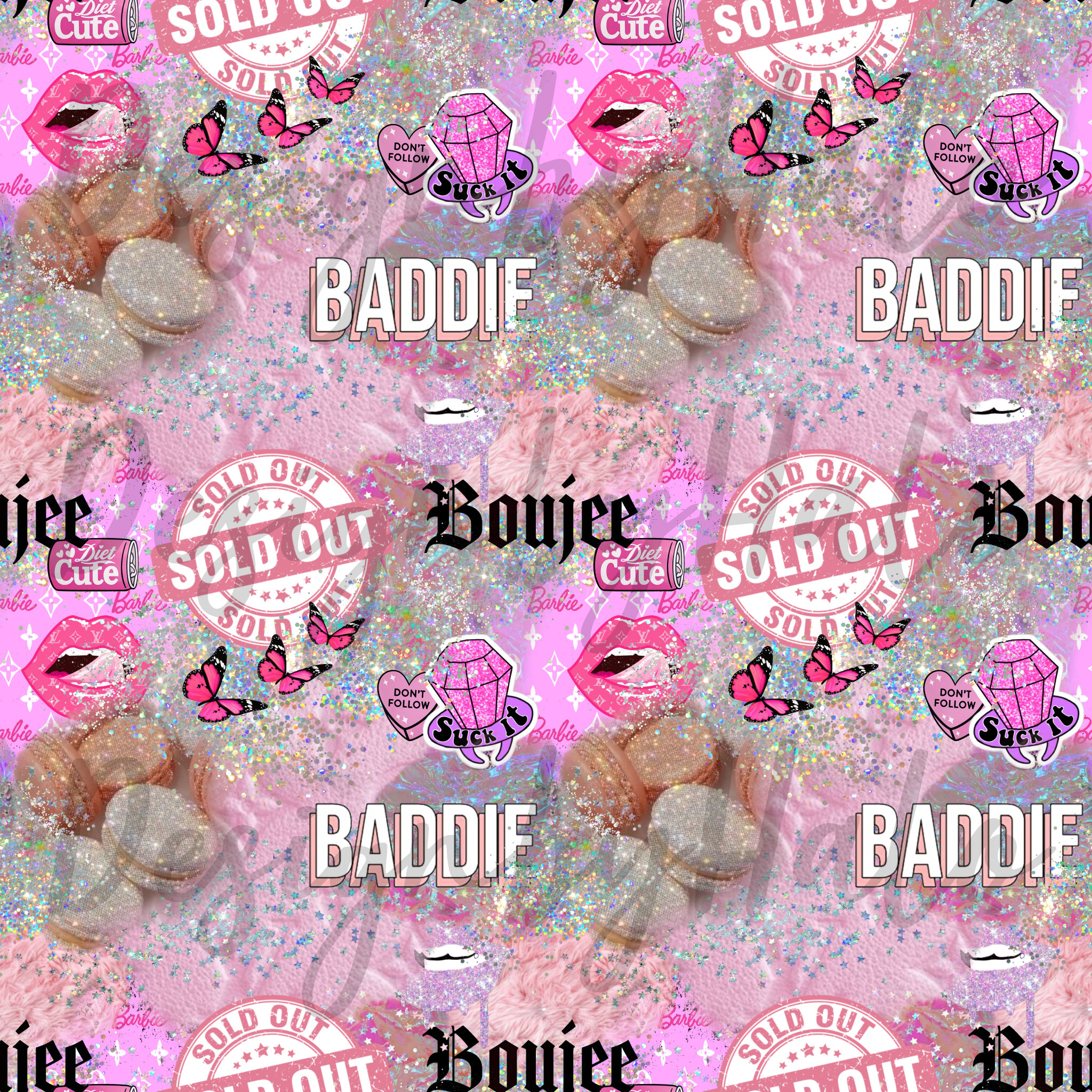 Shawty a lil baddie Art Board Print for Sale by GlowinUp Shop