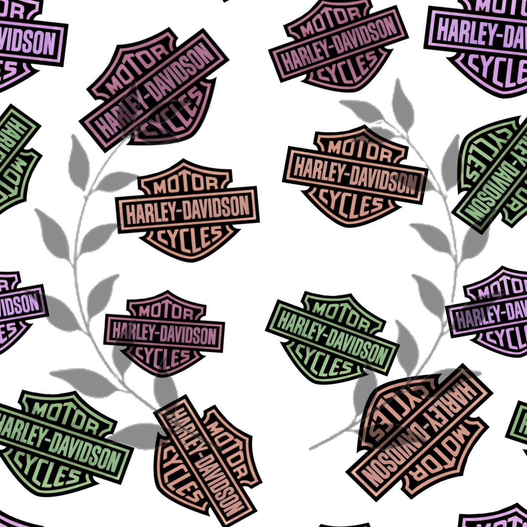 harley davidson wrapping paper