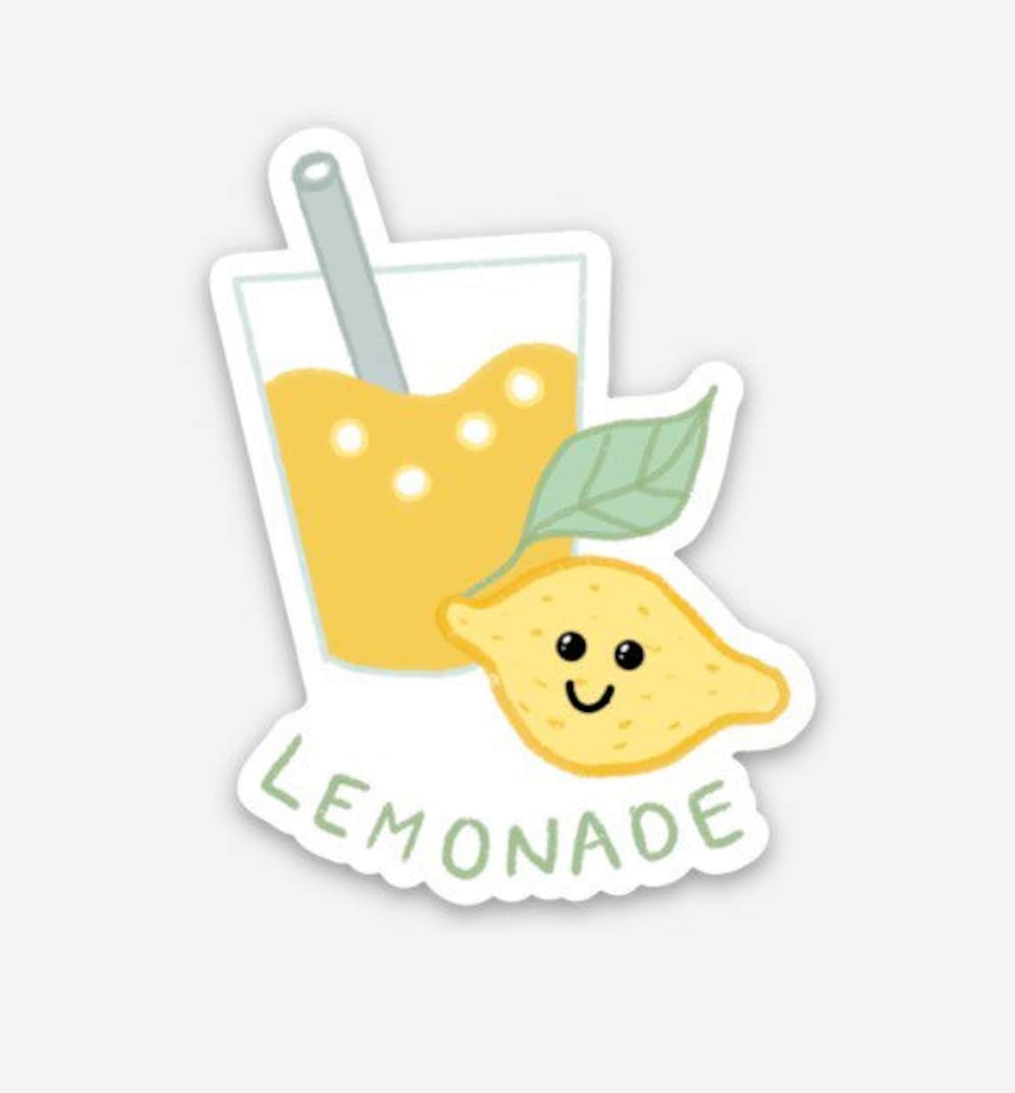 Lemonade Vinilo Pegatina / Laptop sticker / Lindo Food | Etsy