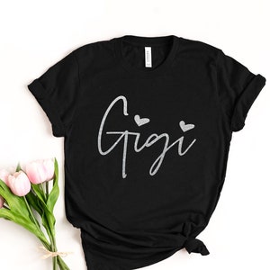 Gigi Heart Shirt, Blessed Gigi Shirt, Gift For Grandma, Gigi Shirt, Grandma Shirt, Cool Nana Shirt, Mother's Day Gift, Grandmother Shirt