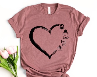 Teacher Squad Heart Shirt, This Teacher Earned All Of This Summer Break, #SurvivedPandemicTeaching,Global Pandemic