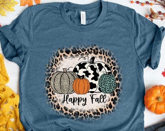Happy Fall Shirt, Pumpkin Shirt, Love Fall Y'All Shirt, Hello Pumpkin, Fall Vibes, Peace Love Thanksgiving, Family Thanksgiving