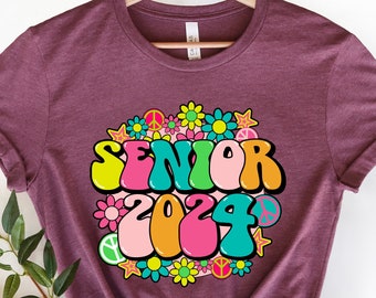 Senior 2024 Shirt, Back To School Shirt, Graduation Shirt, High School Shirt, Class Of 2024 Shirt, Senior 2024 Shirt, School Spirit Shirt