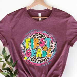 Hello First Grade Shirt, Back To School Shirt, Hello First Grade Rainbow Shirt, First Grade Shirt, First Grade Teacher Shirt,1st Grade Shirt