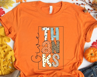 In Everything Give Thank 1 Thess 5:18 Shirt, Love Fall Y'All Shirt, Hello Pumpkin, Fall Vibes, Peace Love Thanksgiving, Family Thanksgiving