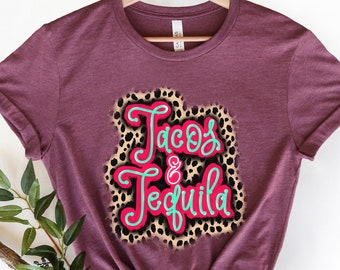 Tacos And Tequila Shirt, Cinco De Mayo Fiesta Party Gifts, Tequila Shirts, Taco Lover Gift, Mexican Fiesta Party T-Shirt, Hispanic Gift