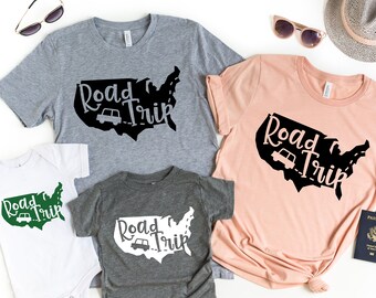 Road Trip Shirts, Family Road Trip Shirts, Sisters Road Trip Shirt, Travel Shirts,Family Vacation Shirts, Weekend Getaway Shirts, Road Trip