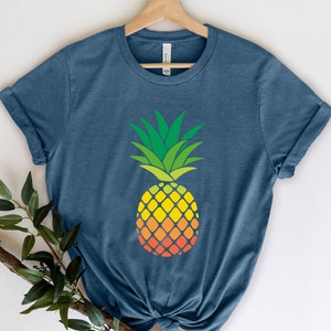 Pocket Size Pineapple Shirt, Shirts for Women, Foodie Shirt, Summer Shirt, Cute Pineapple T Shirt, Pineapple Lover, Gift for Her