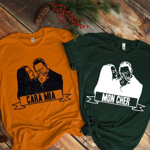 Morticia Addams Family, Cara Mia Shirt, Mon Cher, Addams family Halloween Shirt,  Dance Like Morticia, Horror Goth Queens Shirt