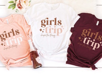 Girls Trip Airport Shirt, Girls Trip Cheaper Than Therapy, Girls Weekend, Girls Vacation Shirt,Girls Weekend Trip,Vacay Mode Shirt