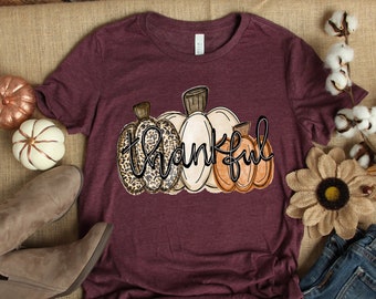 Love Fall Y'All Shirt, Leopard Pumpkin Print Fall Shirt, Hello Pumpkin, Fall Vibes, Peace Love Thanksgiving, Family Thanksgiving Shirt