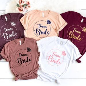 Bachelorette Party Shirt, Team Bride Shirts, Bridesmaid Shirt, Bride Shirt, Bride Shirts, Bridesmaid Proposal, Wedding Party, Bridal Party