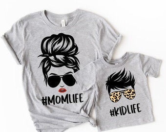 MomLife Shirt, KidLife Shirt, Mama Kid Matching Shirt, Mom Of boys, Mother’s Day Gift, Mother’s Day Shirt, Happy Mother’s Day