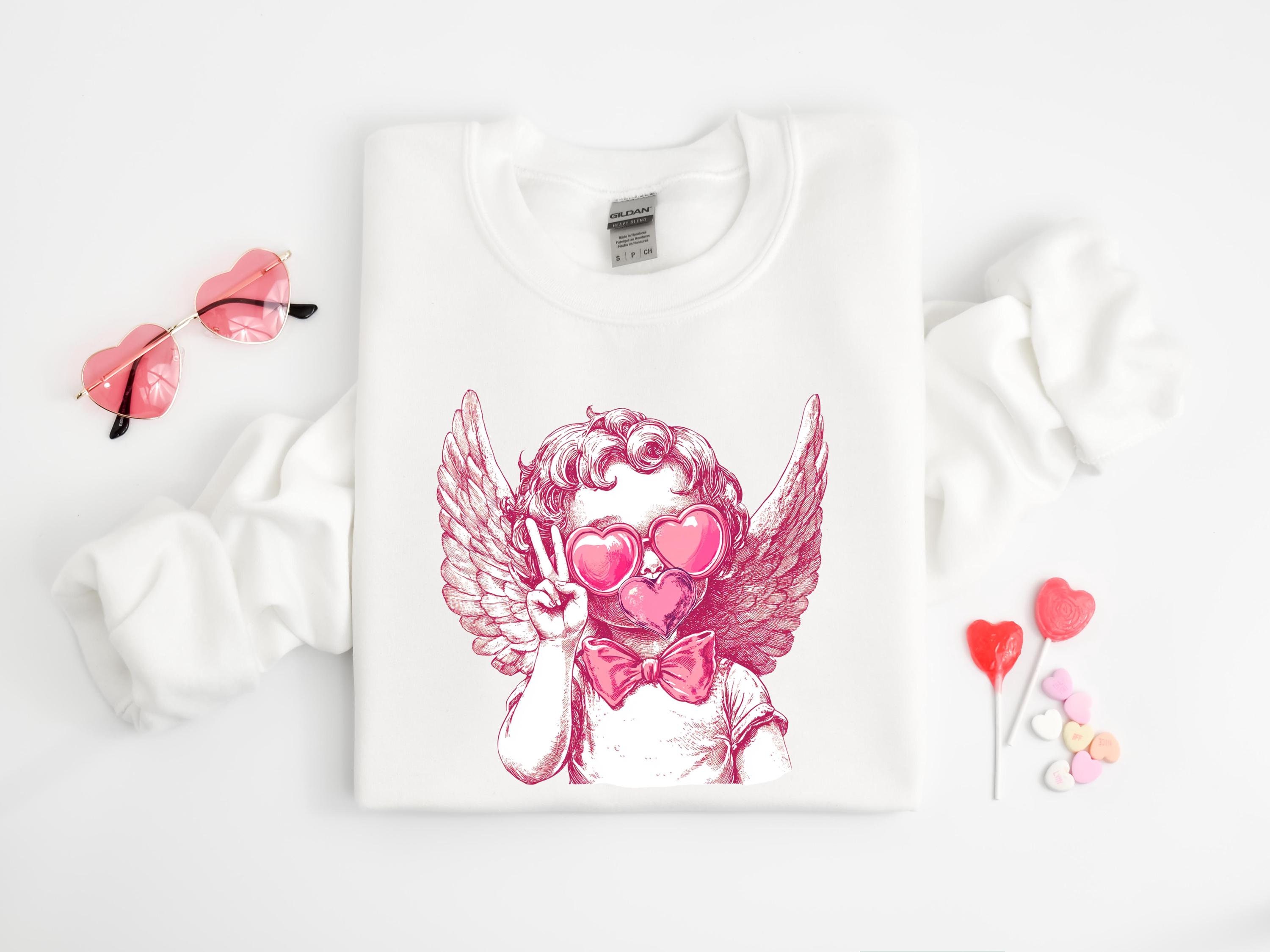 YUTHENTIC ♥ CUPID VTG T-SHIRT /追跡付 Amazon.com: Vintage Cupid Valentine's Day T-Shirt : Clothing